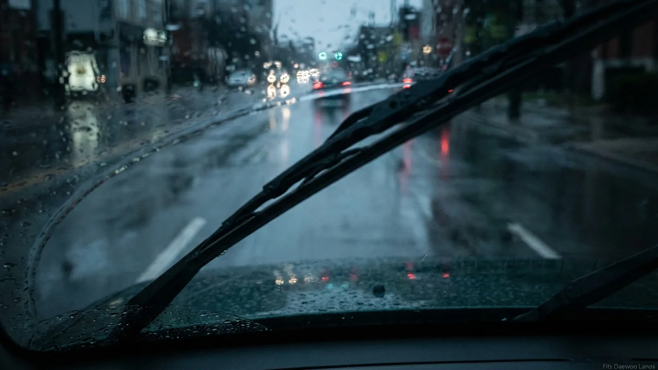 Daewoo Lanos Driver Side Wiper Blade — 24