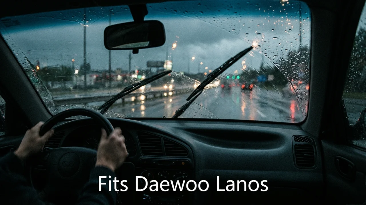 Daewoo Lanos Passenger Side Wiper Blade — 17