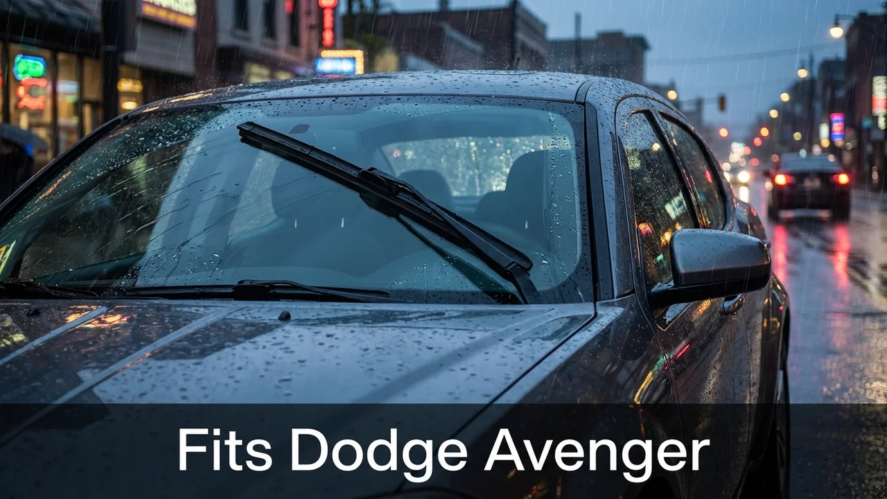 Dodge Avenger Driver Side Wiper Blade — 24