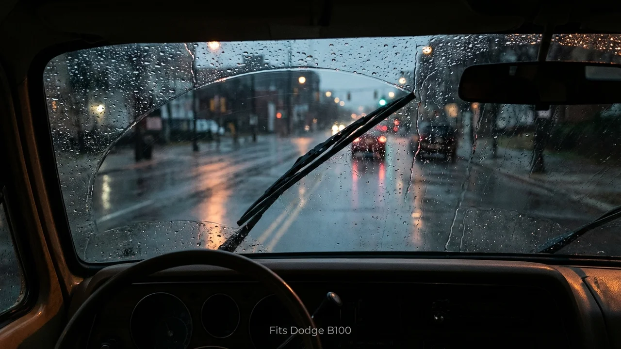 Dodge B100 Driver Side Wiper Blade — 28