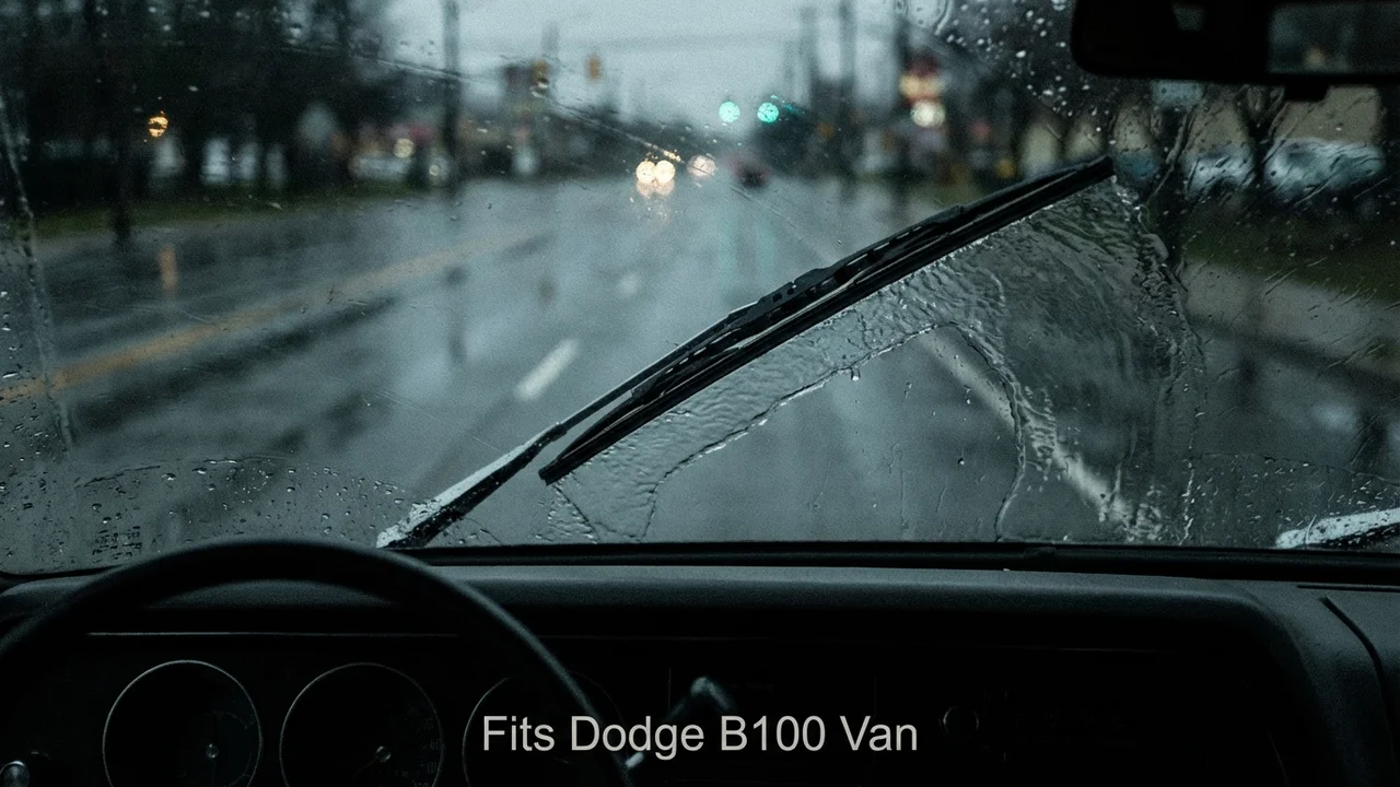 Dodge B100 Van Passenger Side Wiper Blade — 18