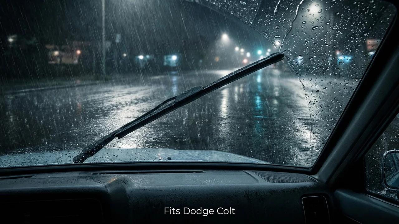 Dodge Colt Driver Side Wiper Blade — 22