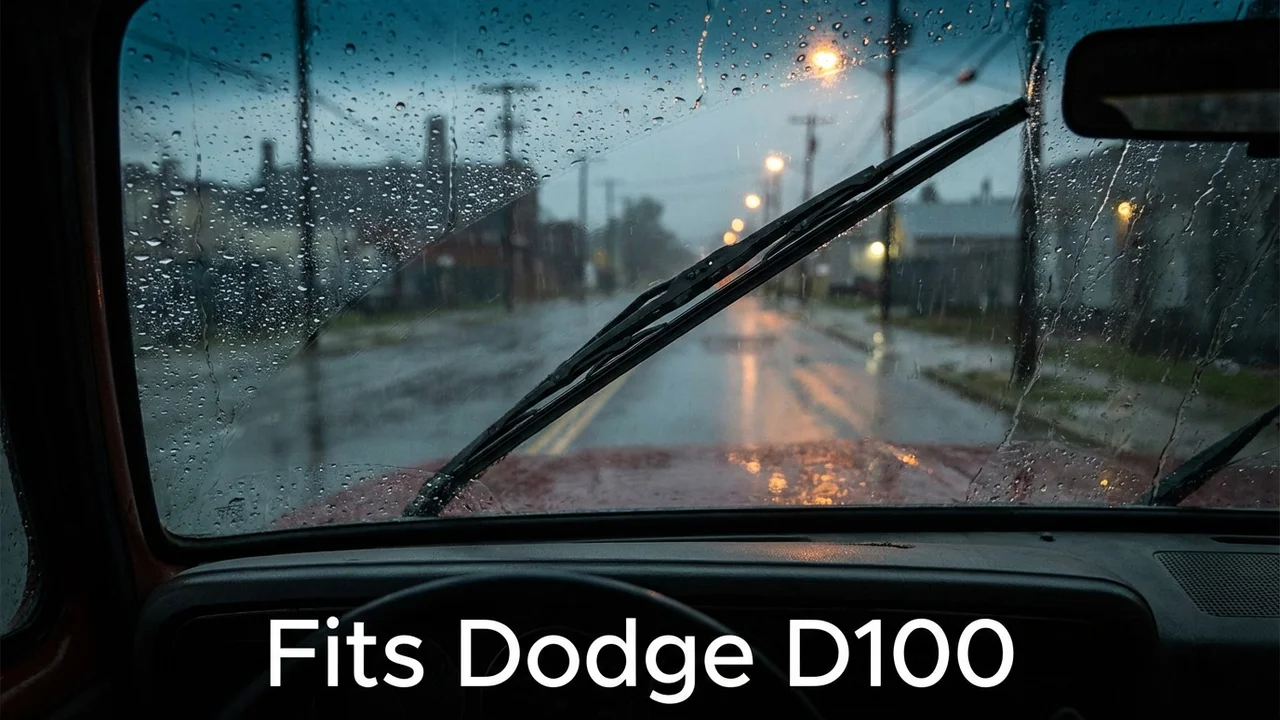 Dodge D100 Driver Side Wiper Blade — 26