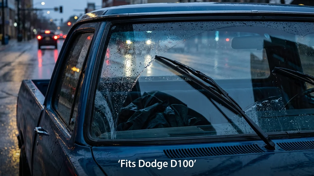 Dodge D100 Passenger Side Wiper Blade — 22