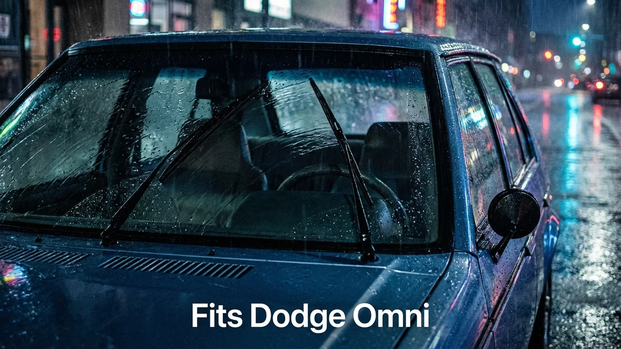 Dodge Omni Driver Side Wiper Blade — 24