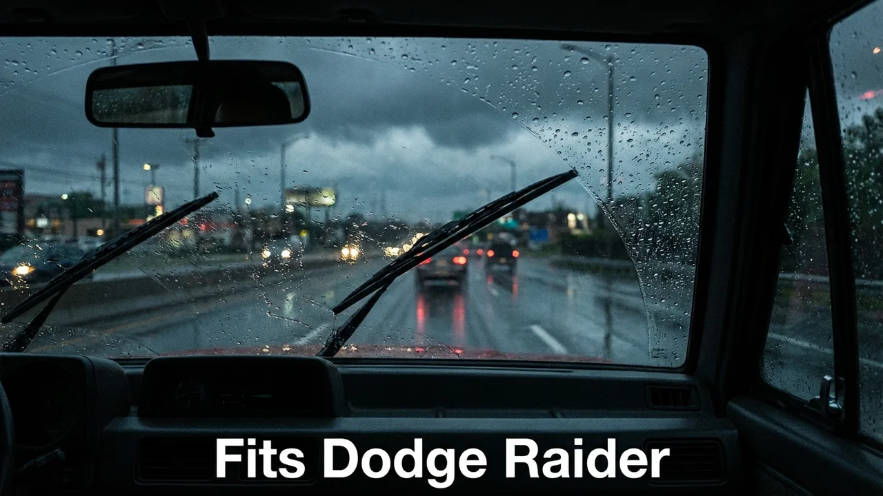 Dodge Raider Passenger Side Wiper Blade — 17