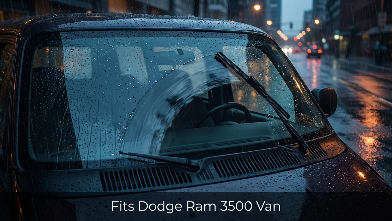 Dodge Ram 3500 Van Passenger Side Wiper Blade — 17