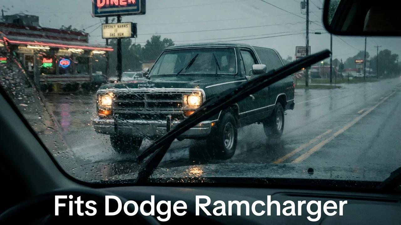 Dodge Ramcharger Passenger Side Wiper Blade — 17