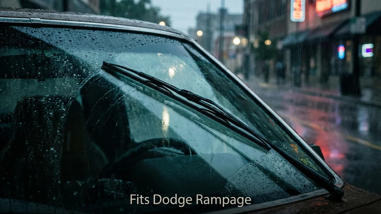 Dodge Rampage Driver Side Wiper Blade — 21