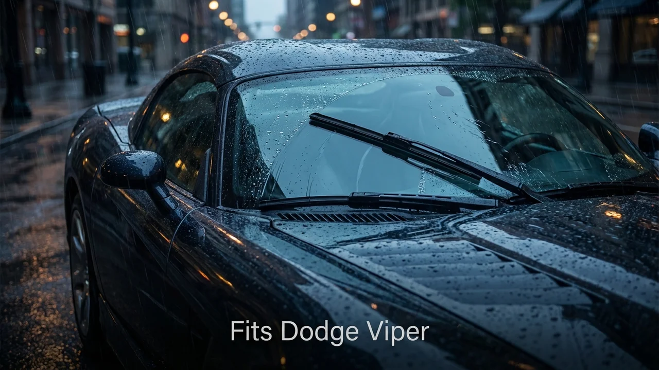 Dodge Viper Passenger Side Wiper Blade — 17