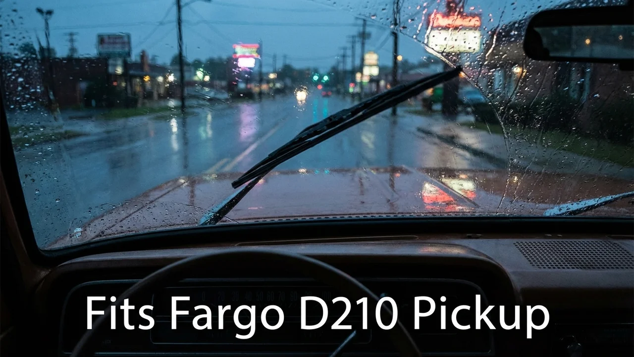 Fargo D210 Pickup Driver Side Wiper Blade — 24
