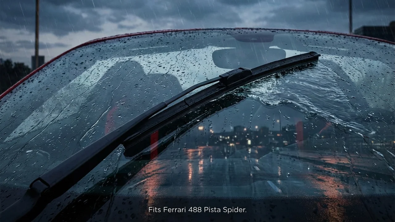 Ferrari 488 Pista Spider Passenger Side Wiper Blade — 16
