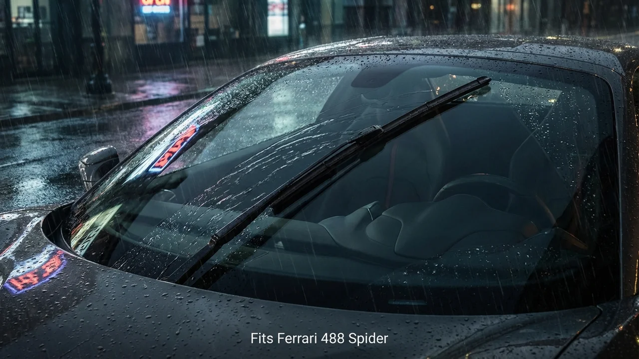 Ferrari 488 Spider Passenger Side Wiper Blade — 17
