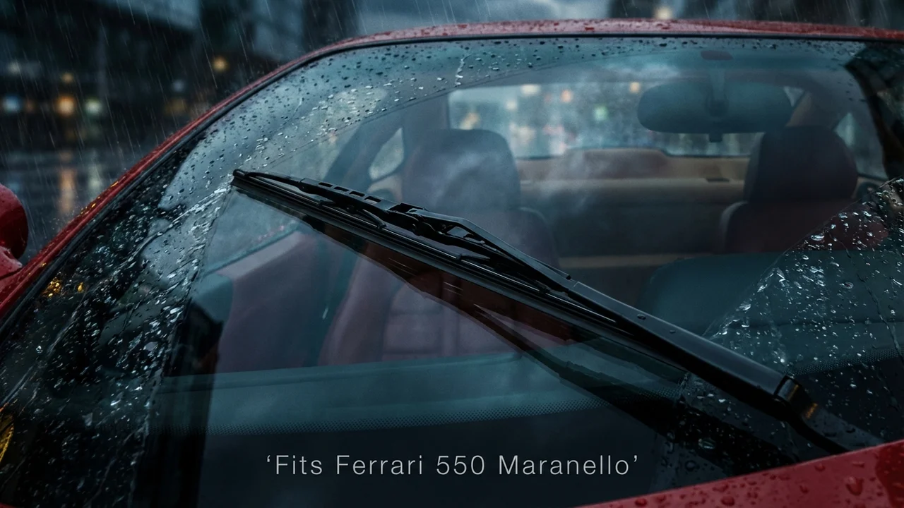 Ferrari 550 Maranello Driver Side Wiper Blade — 22