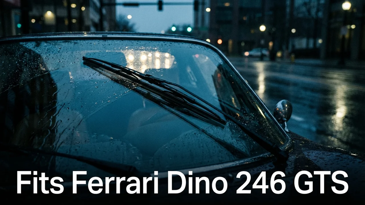 Ferrari Dino 246 GTS Passenger Side Wiper Blade — 18
