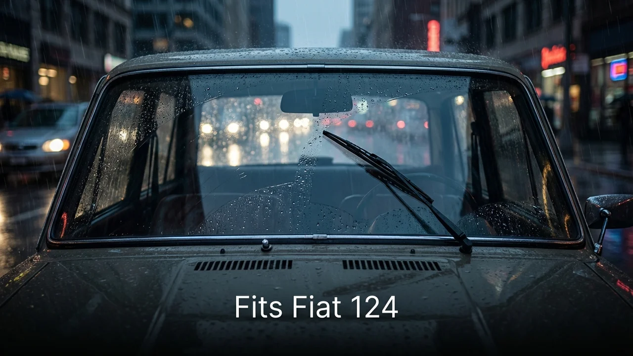 Fiat 124 Passenger Side Wiper Blade — 17