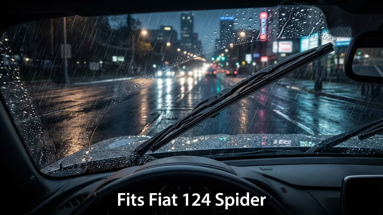 Fiat 124 Spider Passenger Side Wiper Blade — 16