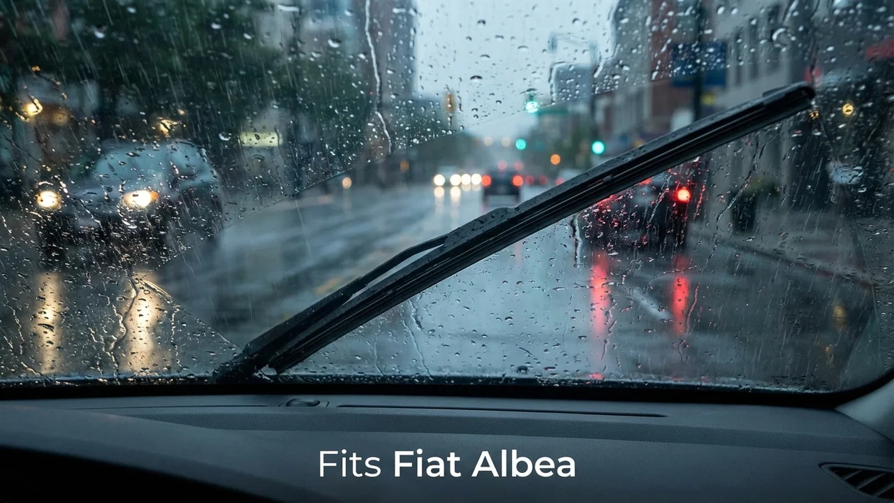 Fiat Albea Passenger Side Wiper Blade — 16