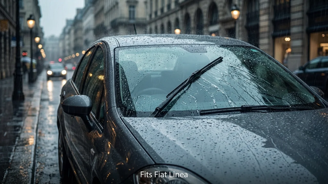 Fiat Linea Passenger Side Wiper Blade — 17