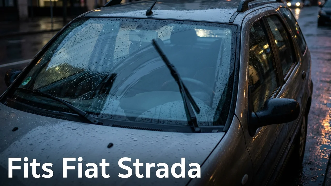 Fiat Strada Driver Side Wiper Blade — 21