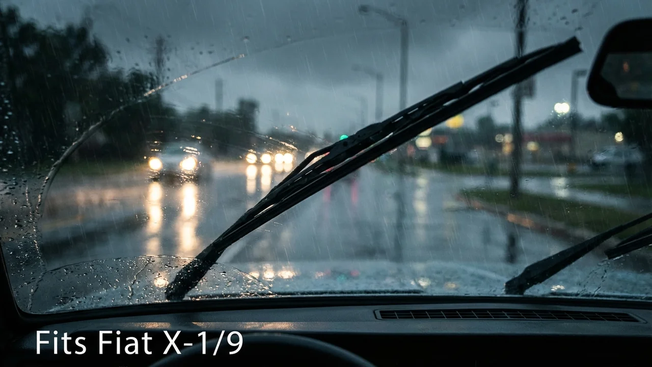 Fiat X-1/9 Driver Side Wiper Blade — 20