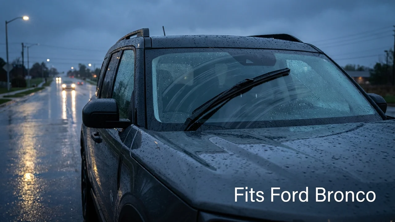 Ford Bronco Passenger Side Wiper Blade — 19