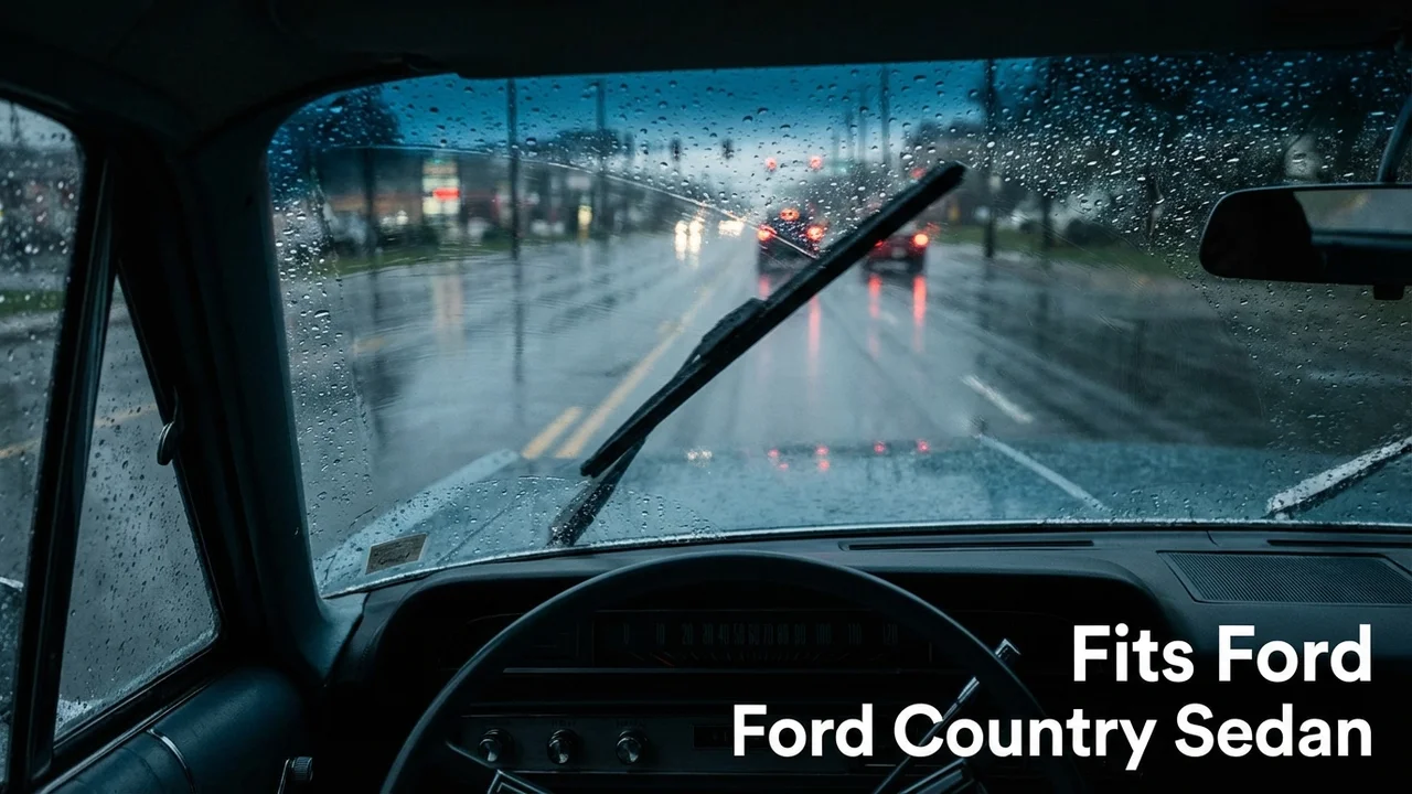 Ford Country Sedan Driver Side Wiper Blade — 22