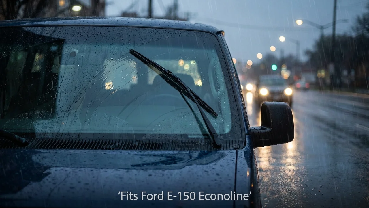 Ford E-150 Econoline Passenger Side Wiper Blade — 20