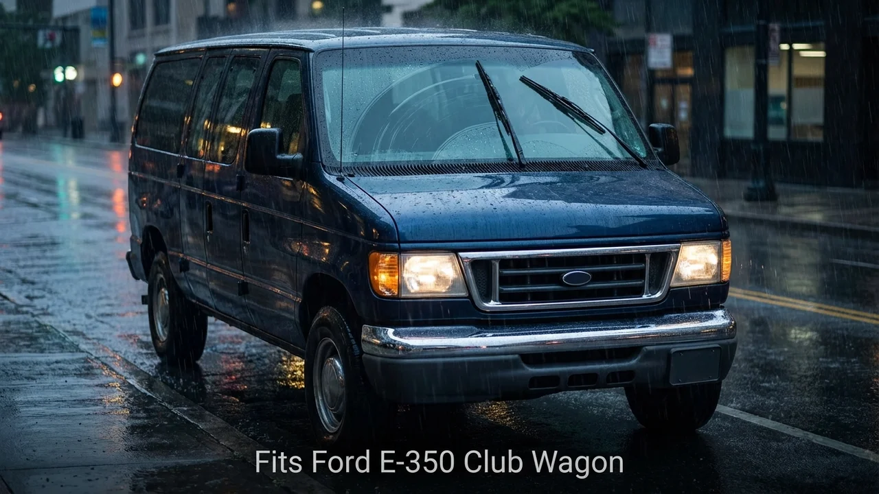 Ford E-350 Club Wagon Driver Side Wiper Blade — 28