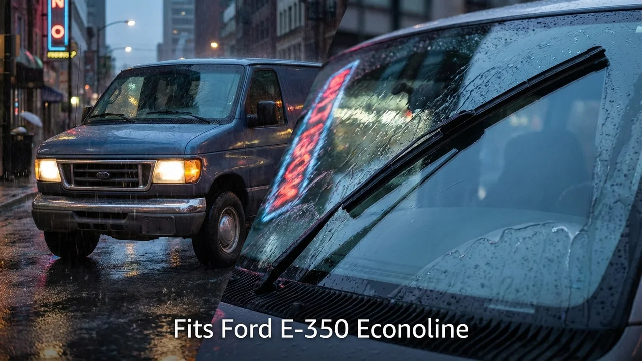 Ford E-350 Econoline Passenger Side Wiper Blade — 22