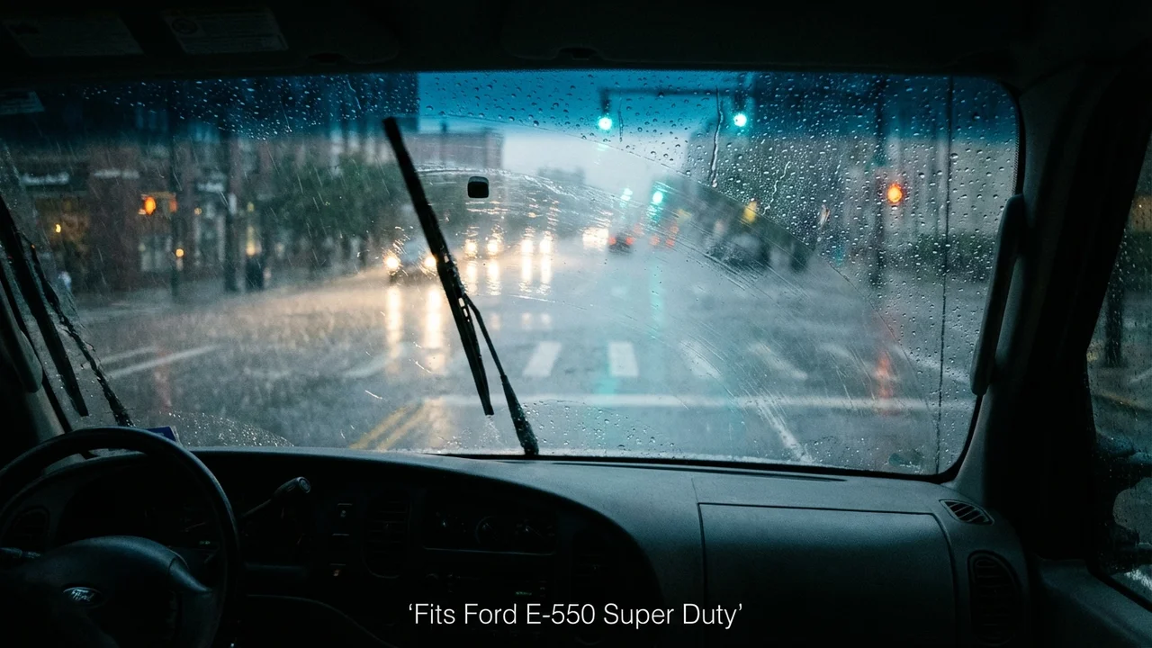 Ford E-550 Super Duty Driver Side Wiper Blade — 24