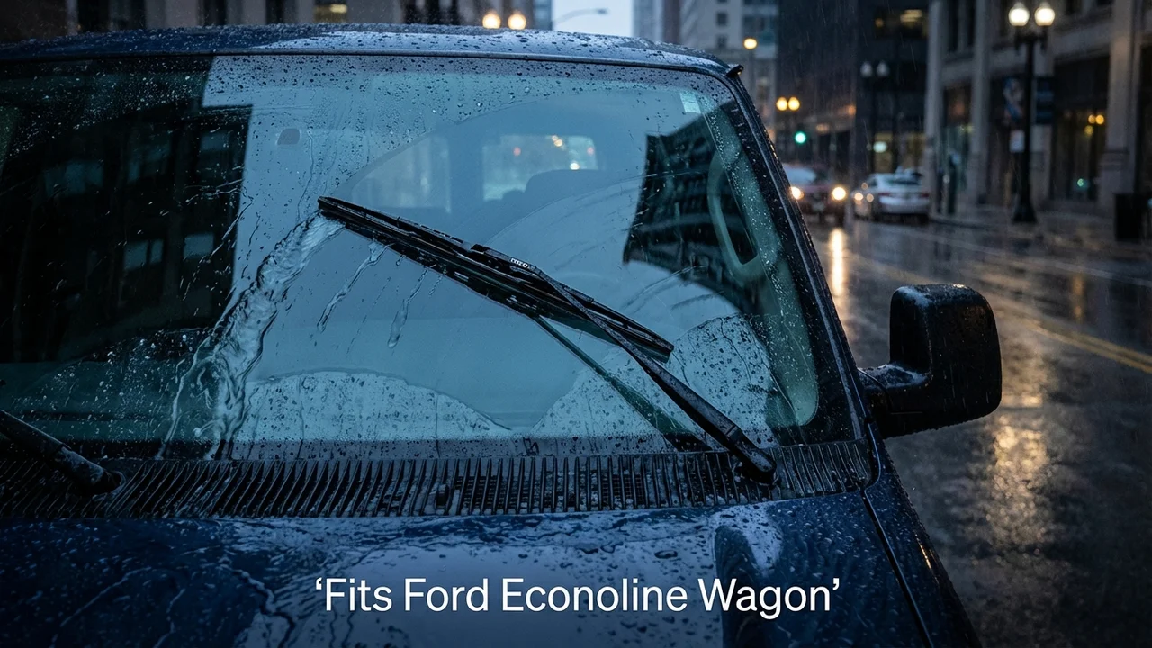 Ford Econoline Wagon Passenger Side Wiper Blade — 18