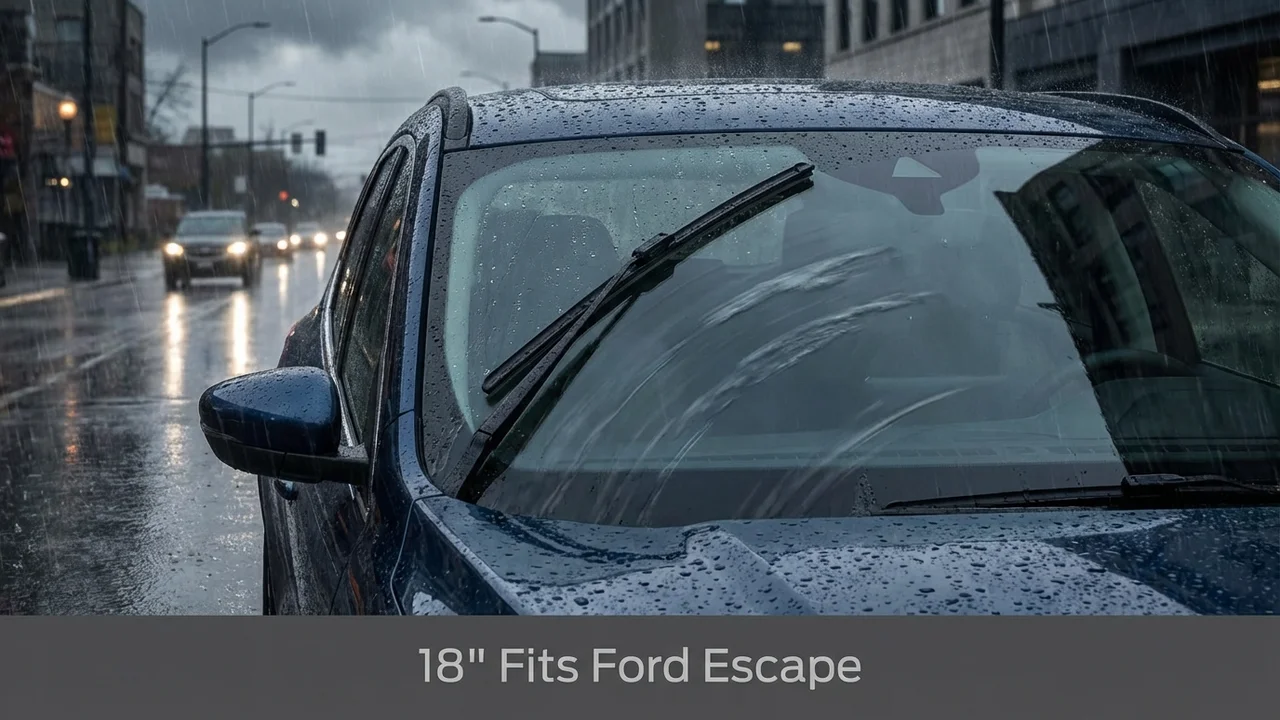 Ford Escape Passenger Side Wiper Blade — 18