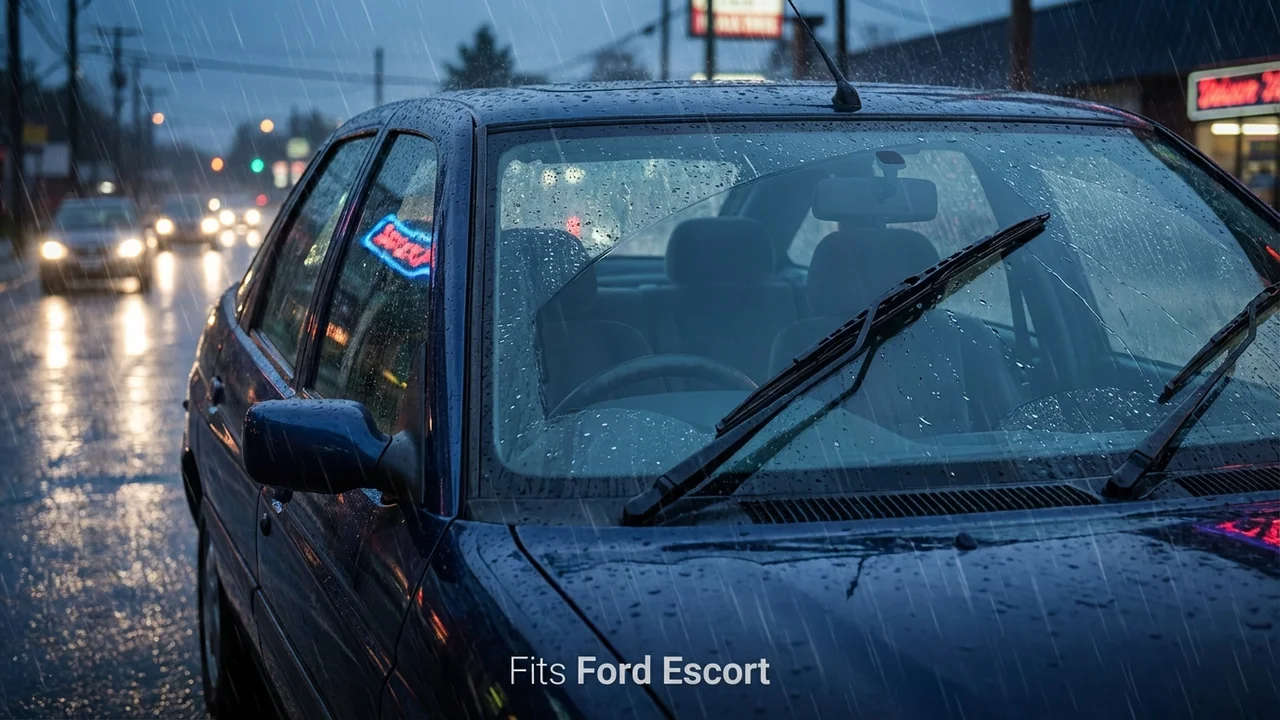 Ford Escort Passenger Side Wiper Blade — 18