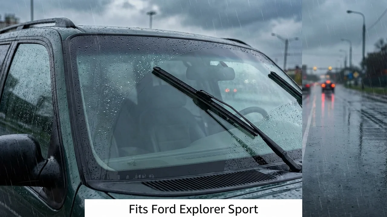 Ford Explorer Sport Passenger Side Wiper Blade — 19
