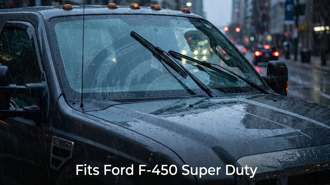 Ford F-450 Super Duty Driver Side Wiper Blade — 22
