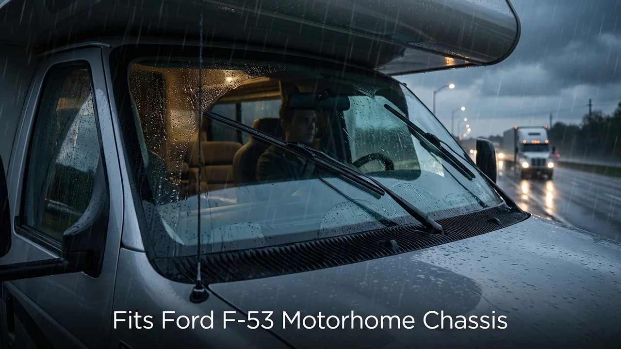 Ford F-53 Motorhome Chassis Driver Side Wiper Blade — 21