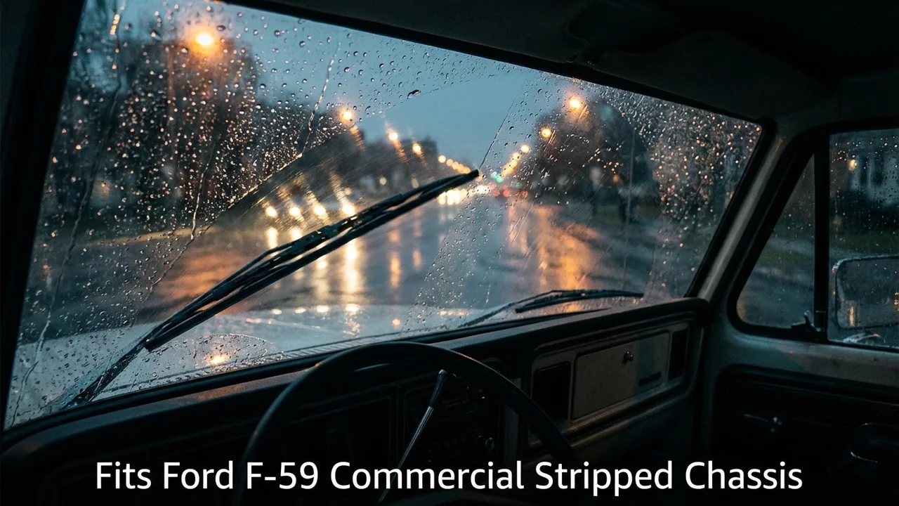 Ford F-59 Commercial Stripped Chassis Driver Side Wiper Blade — 28