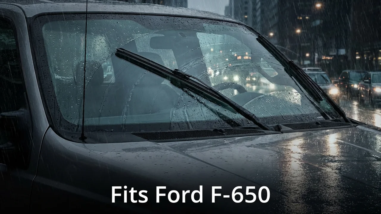 Ford F-650 Driver Side Wiper Blade — 28