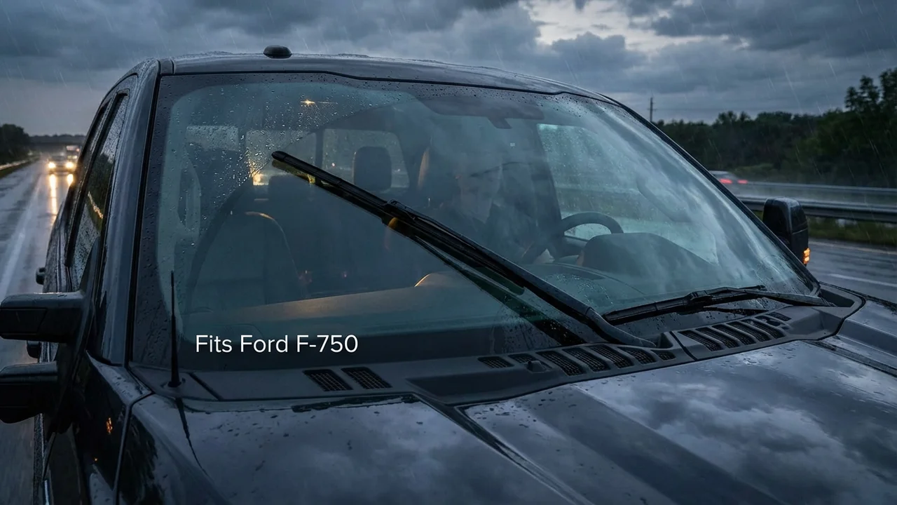 Ford F-750 Driver Side Wiper Blade — 20