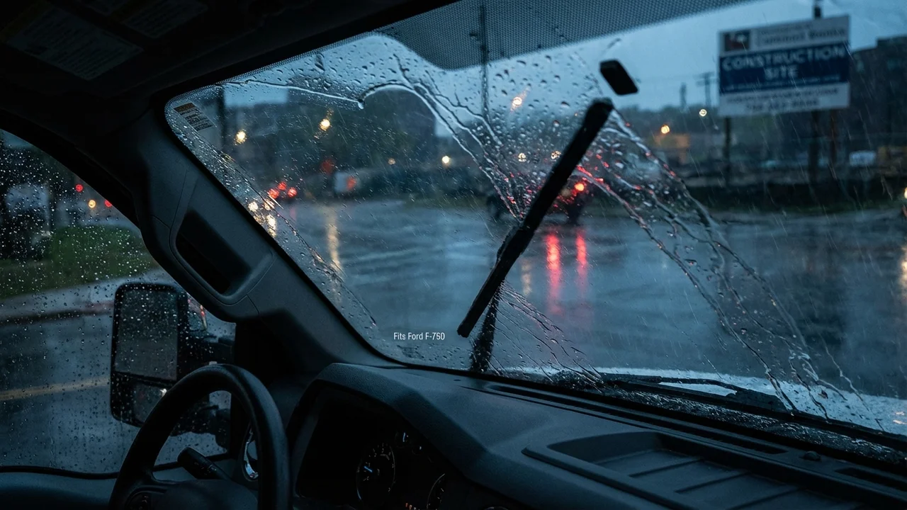 Ford F-750 Passenger Side Wiper Blade — 19