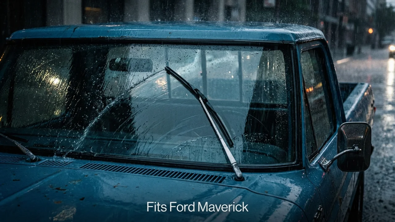 Ford Maverick Driver Side Wiper Blade — 28