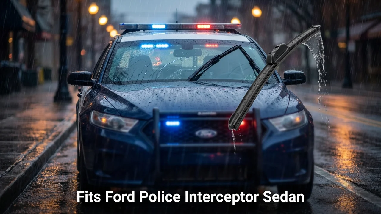 Ford Police Interceptor Sedan Passenger Side Wiper Blade — 18