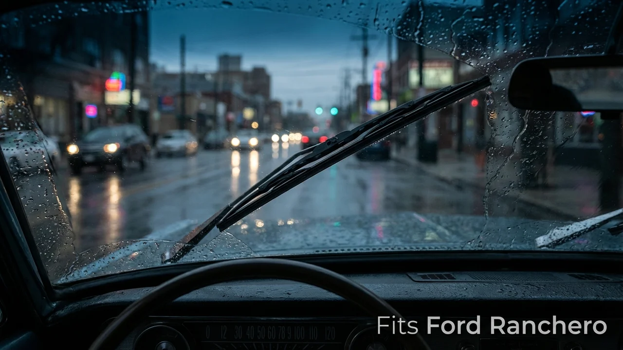 Ford Ranchero Driver Side Wiper Blade — 21