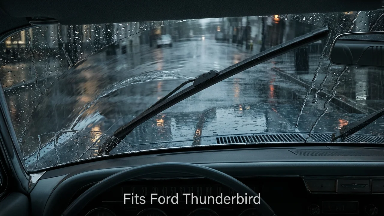 Ford Thunderbird Driver Side Wiper Blade — 28