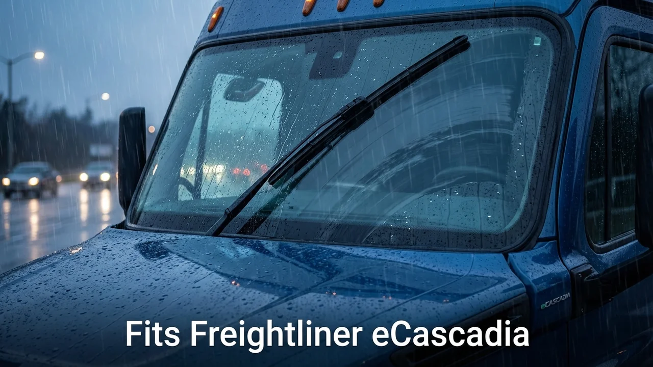 Freightliner eCascadia Driver Side Wiper Blade — 24
