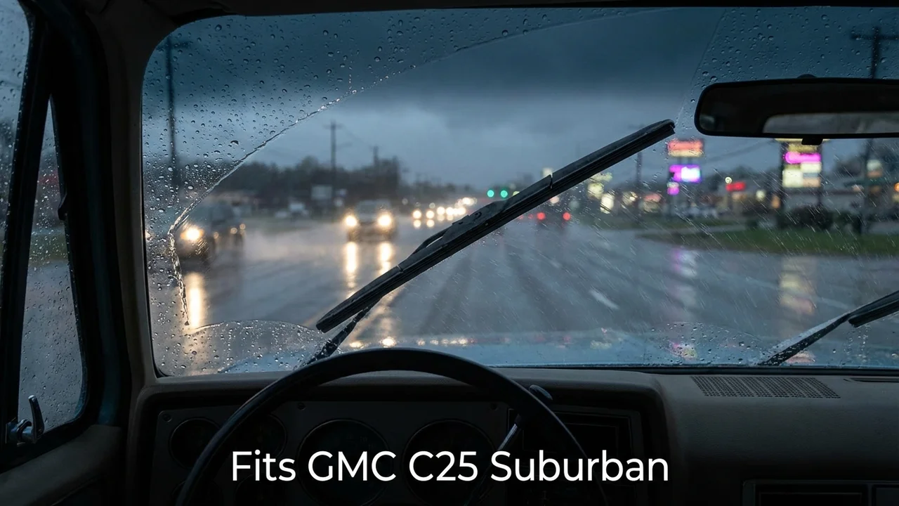 GMC C25 Suburban Driver Side Wiper Blade — 22