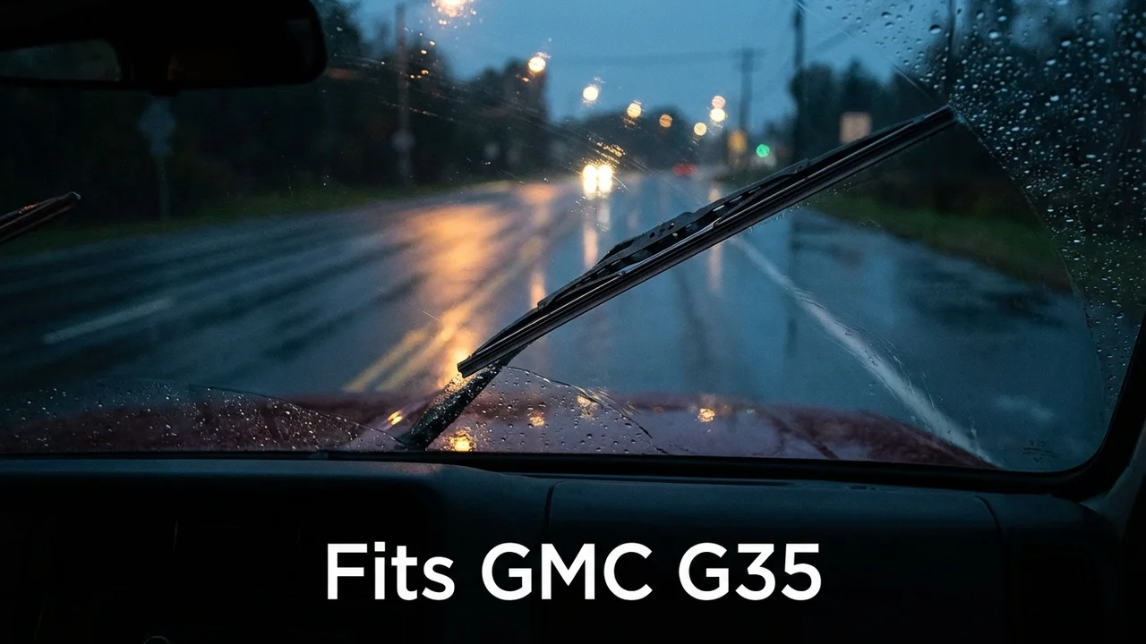 GMC G35 Passenger Side Wiper Blade — 17