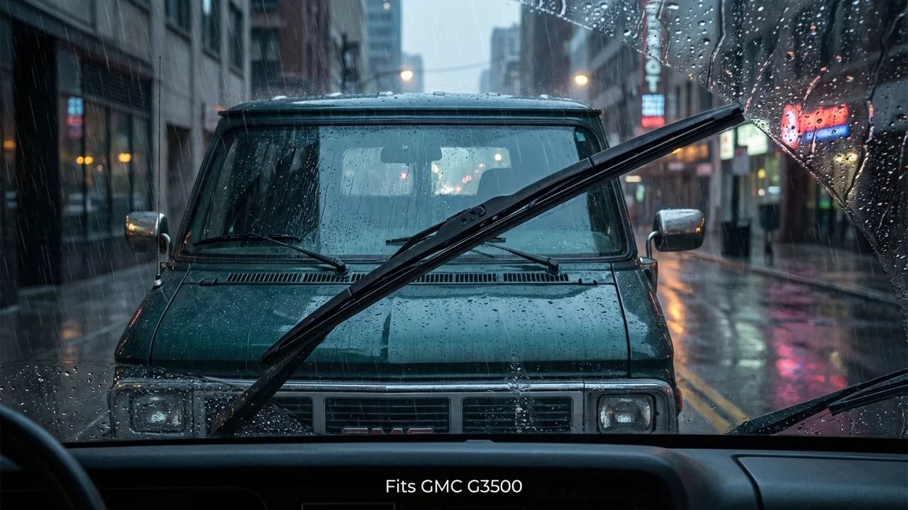 GMC G3500 Passenger Side Wiper Blade — 17