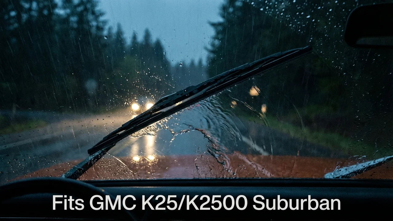 GMC K25/K2500 Suburban Passenger Side Wiper Blade — 21